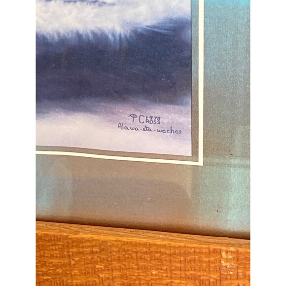 Framed Native American Woman Portrait Art Print W/ Quote By Seneca - Picture 4 of 6